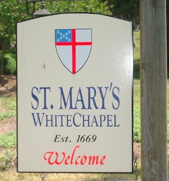 Saint Mary's White Chapel Episcopal Churchyard